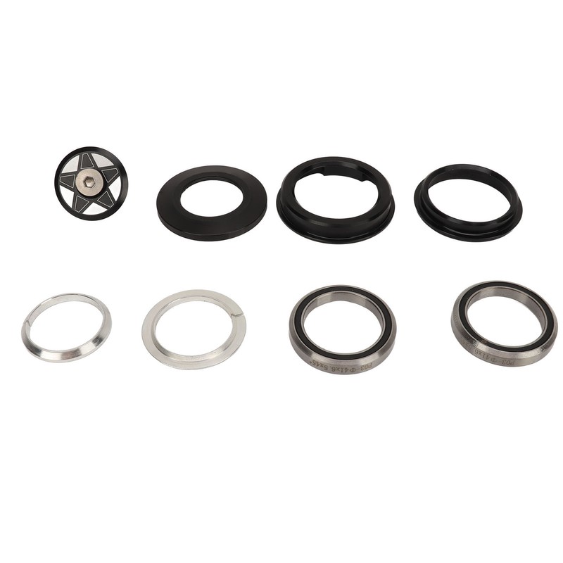 Bike Headset Aluminum Alloy Bike Bearing Headset Star Nut Spacers