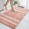 Tyrot Bathroom Rugs Non Slip Washable 24x17, Ultra Soft Super