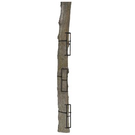 Muddy Stagger Step 3 Pack- Great for Crooked or Leaning Trees, Black (MUD-MCS1200-3)