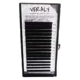 Nuevo Blister Extensiones De Pestañas Mink Mixto 1 A 1 Apariencia Natural Rizado Curvatura D (.10 C)