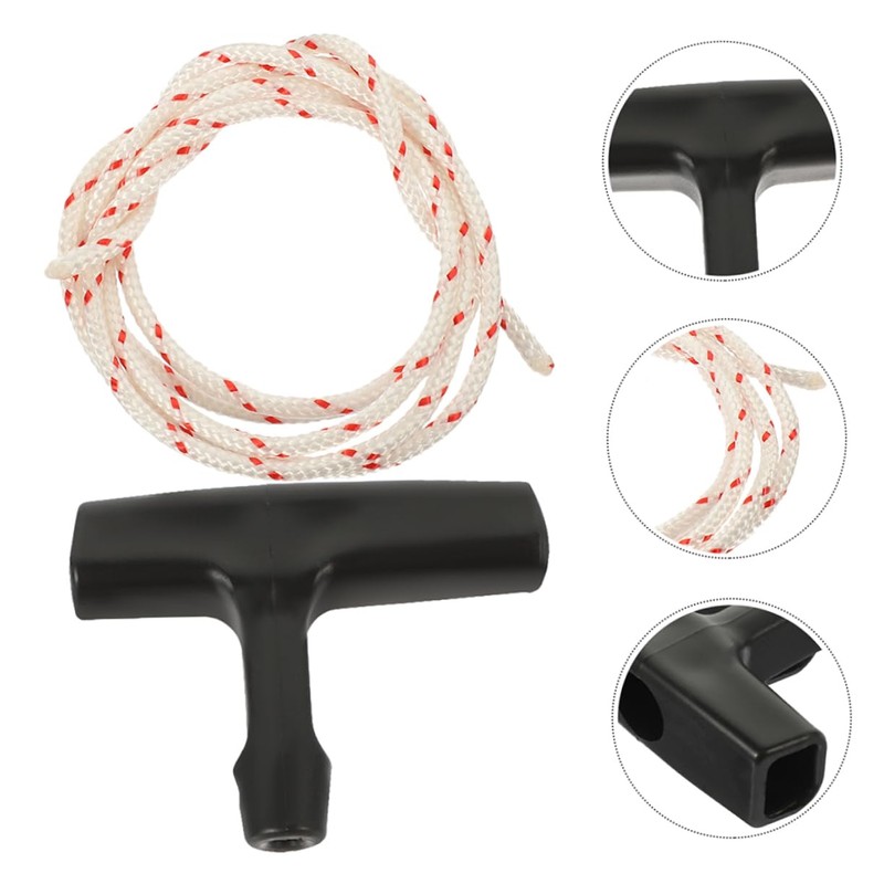 Operitacx Garage Opener Door Pull Handle Set Emergency Pull Cord