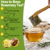 Premium Rosemary Tea Bags, 100 Teabags. Made with 100% Pure