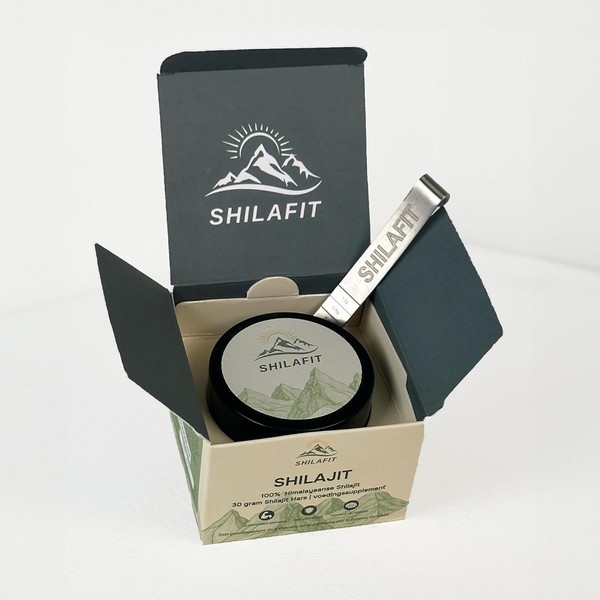 Shilafit Himalaya Shilajit 30 g, 100% Shilajit Original Himalaya Organic,