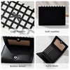 Denovin Small Wallets Woman, Cute Tri-fold Coquette Wallet for Women,