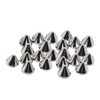 Healifty 100 unids Cone Spike Screwback Studs Punk Stud Spikes