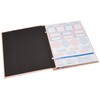 Nakabayashi Free Album Sweet Colors 100 Year Mount A4 Red