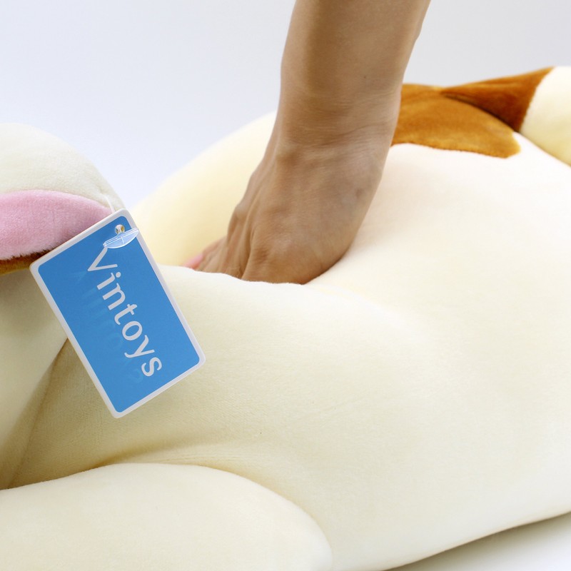 Vintoys Sleeping Cat Hugging Pillow Stuffed Animals Plush Soft Toy