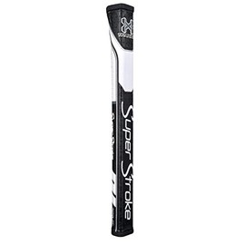 SuperStroke Traxion Pistol GT Tour Golf Putter Grip - Black/White