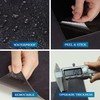 FunStick 15 Pcs Charcoal Grey Peel and Stick Floor Tile