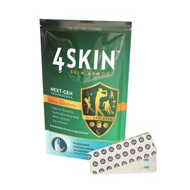 4Skin Skin Armor - Blister Bandages for Healing and Wound Prevention - Transparent, Water Resistant Skin Care Protection for Athletes - Flexible Skin Support Shield - 20 Skin Shields