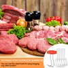 4 Pcs Bone Dust Scraper and 2 Pcs Meat Hooks