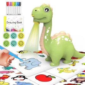 Trace and Draw Projector for Kids Ages 2, 3, 4, 5, 6, 7, 8-12, LED Lighted Sketching Board, Sketch Drawing & Art Tracing Projector for Kids, Light Up Tracing Pad for Girls & Boys