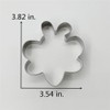 LILIAO Animal Bee Cookie Cutter, 3.8", Stainless Steel