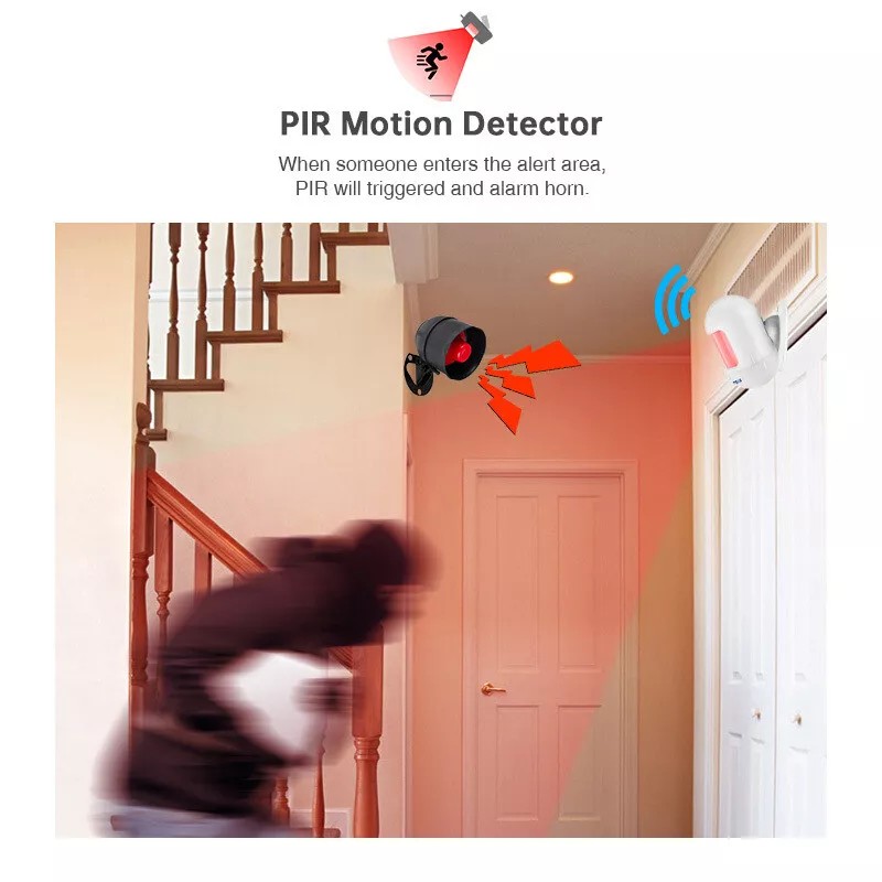 KERUI Wireless Home Shop Alarm Security System Alert Garage Burglar