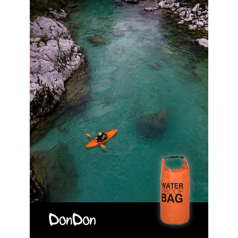 DonDon Dry Bag Waterproof Bag 2L, 5L, 10L, 15L, 20L,