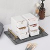 SUMTree Acrylic Desktop Small Drawer Organiser with 3 Layers Acrylic