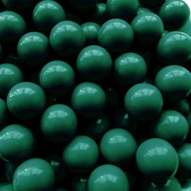 あミューズ [12mm] ガラポン抽選器用 玉 100球 (濃緑)