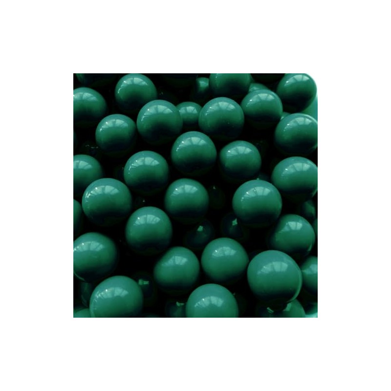 あミューズ [12mm] ガラポン抽選器用 玉 100球 (濃緑)