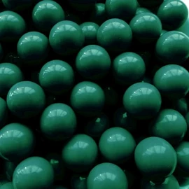あミューズ [12mm] ガラポン抽選器用 玉 100球 (濃緑)