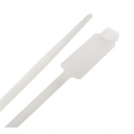 8 in. Cable Tie White - Pack of 25