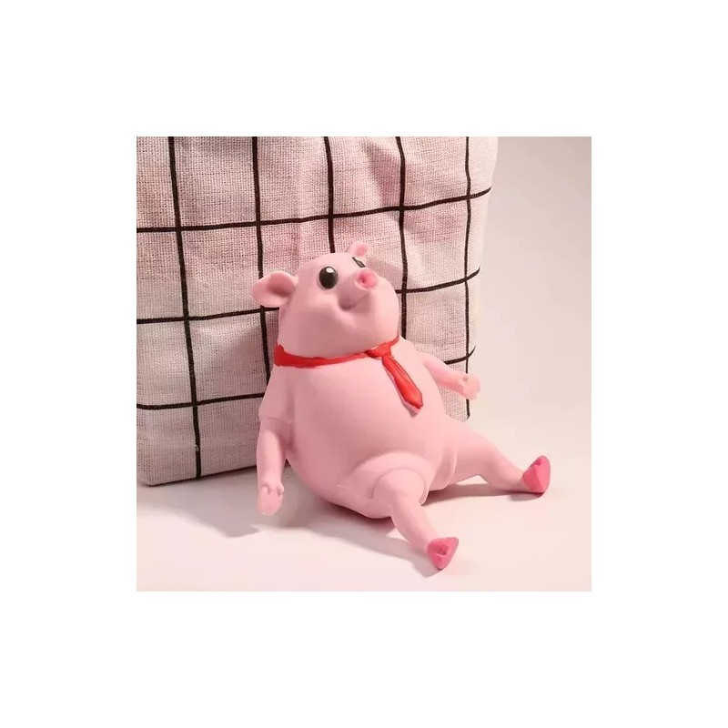 ML Kit 2 Muñeco Cerdito De Compresión Antiestrés