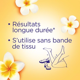 NAIR Caresse Set - Cold Wax Strips for Face, Easy to Separate and Suitable for Sensitive Skin, 97% Natural Formula with Cherry Blossom Extract, 20 Wax Strips