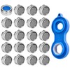 ZITFRI 20pcs M24 Tap Aerator Mixer Nozzle with Stainless Steel