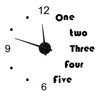 Acrylic Wall Clock DIY Mirror Stickers Modern Wall Art Decal