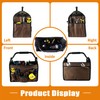 KUNLUN 15-Inch Open Top Tool Bag, Electrician Tool Bag, Tool
