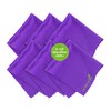 Screen Mom Screen Cleaner Purple Microfiber Cloths (6-Pack) - Microfiber