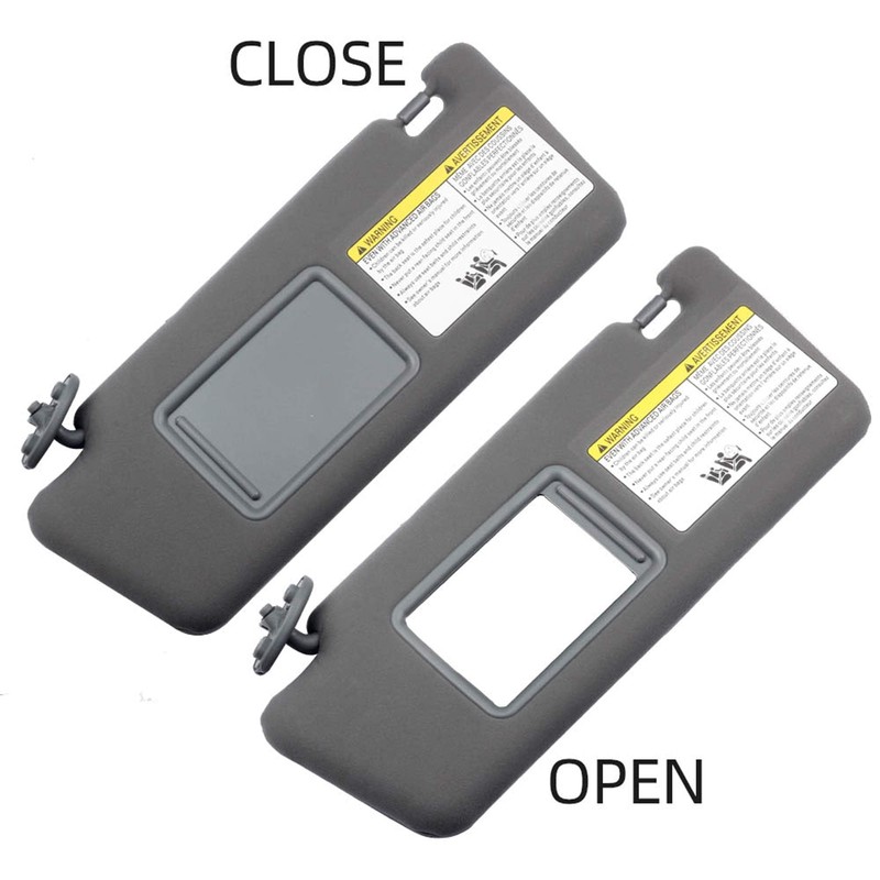 Dasbecan Left Driver Side Sun Visor Compatible with Toyota Tacoma