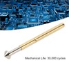 Spring Test Probes, 100Pcs P156-E High Accuracy Round Pogo Pins