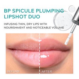 Spicule Lip Plumper Extreme, Lip Plumping Lip Gloss Clear, Plumping Lip Oil, Hydrate & Volumize Lip Plumper, Smooth Lip Lines & Nourishes Lips, Moisturizing Repair, 4ml