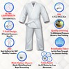 POZTEV Karate Uniform for Kids & Adults Lightweight Student Gi