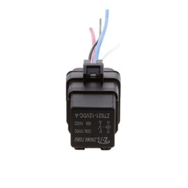 Mintice™ Car Vehicle Motor Heavy Duty 12V 40A SPST Relay Socket Plug 4Pin 4 Wire Waterproof Kit