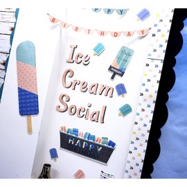 Creative Teaching Press Calm and Cool Happy Birthday Mini Bulletin Board, CTP 8604