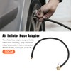 X AUTOHAUX 50cm 19.69" Tyre Inflator Pump Hose with Locking