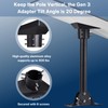Steinwhale Adjustable Mounting Kit with Aluminum Pipe Adapter Pole Mount