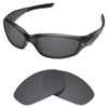sunglasses restorer Polarized Black Iridium Replacement Lenses for Oakley Straight
