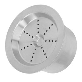 Stainless Steel Coffee Pods Refillable Coffee Capsules Stainless Steel Double Filtration Reusable Coffee Pods for CAFFITALY for TCHIBO Series Coffee Machines