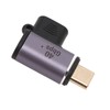 Magnetic Type C to Type C Adapter 24pin Elbow PD100W