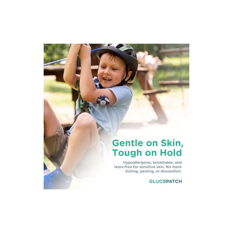 Parches Adhesivos para Monitores Continuos de Glucosa (MCG): compatibles con