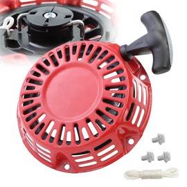 KIKITE GX160 Pull Start Compatible with Honda GX120 GX200 5.5HP 6.5HP Engine 28400-Z4M-306ZB 27400-Z1T-702 Recoil Starter Assembly Curved Steel Rod Pawls