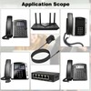 for Polycom Power Cord Works with Multiple Polycom Phone Models