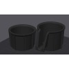 5th Gen 4Runner Non-Stick Cupholder Insert Set for 2014-2024 Years