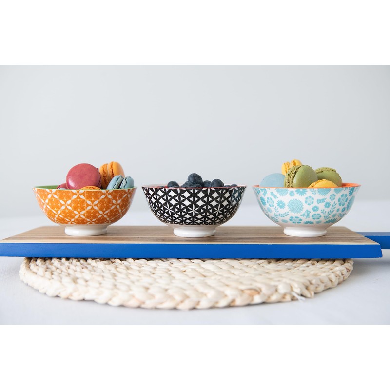 Annovero 10 Oz Ice Cream Bowls - Small Bowl for