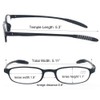 Mcoorn Anti Reflective Coating Reading Glasses(Flexible and Light) Plastic Portable