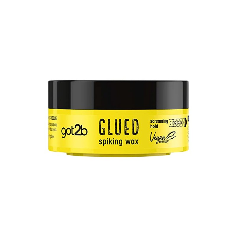 Schwarzkopf got2b Glued Spiking Glue, Hair Wax, Strong Hold for