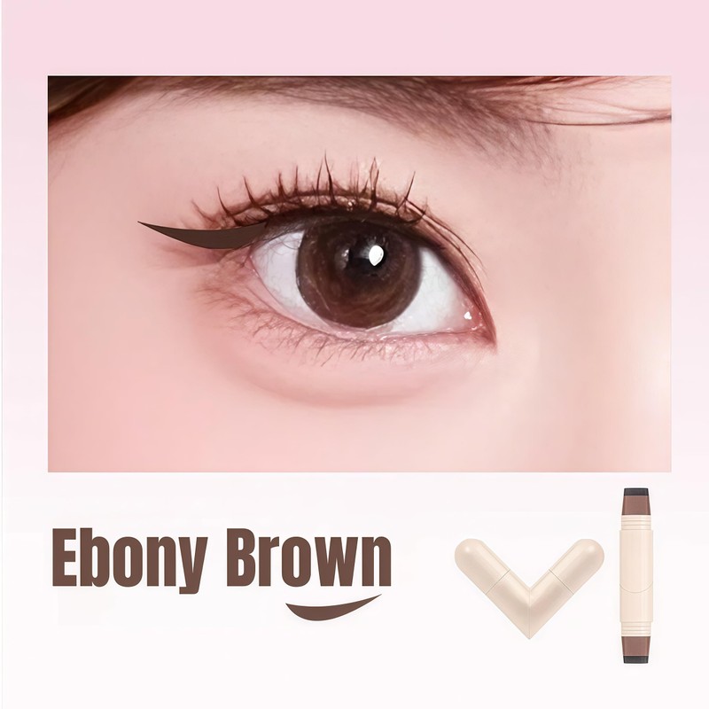 Foldable Eyeliner Stamp for Beginners, 2026 New One-Piece Eyeliners Stamp