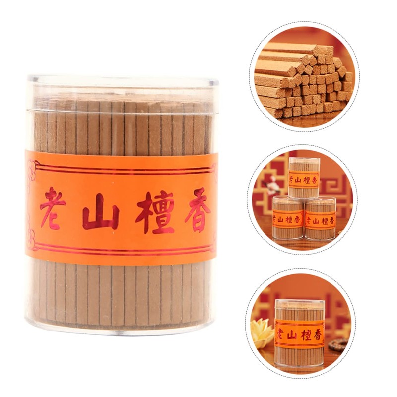 BIUDECO Natural Buddha Sandalwood Sticks Fragrant Incense Sticks for Home